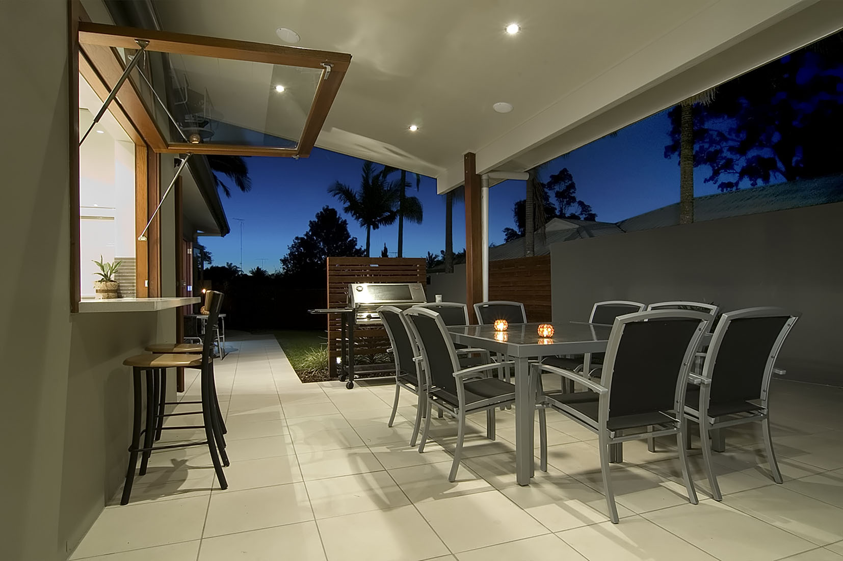 Twilight real estate phtograph by Propertyshoot Sunshine Coast